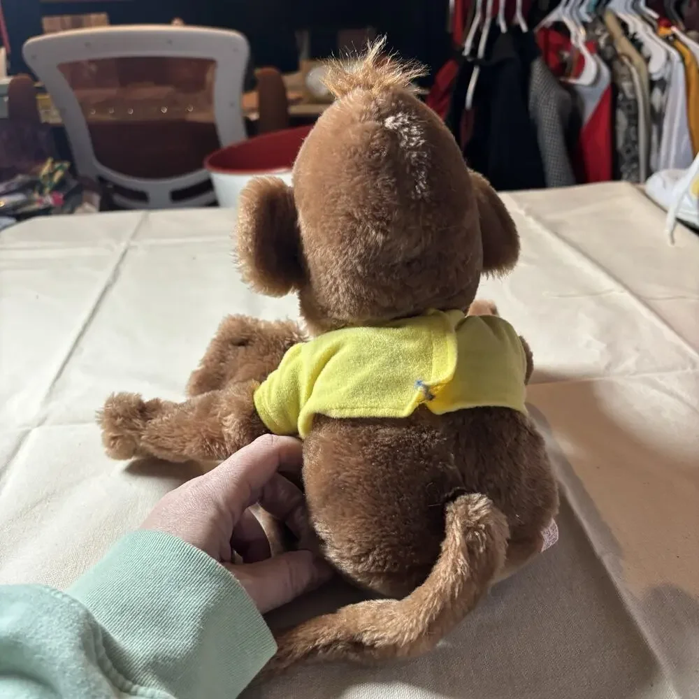 Vtg 1980 Dakin BOO Monkey Stuffed Plush